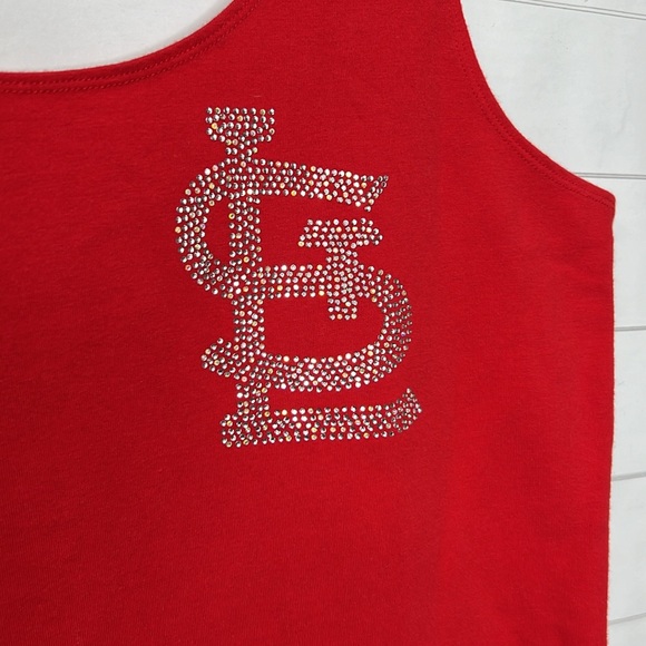 Pink - St. Louis Cardinals - Fitted Mini Dress - Laarge - Picture 2 of 6